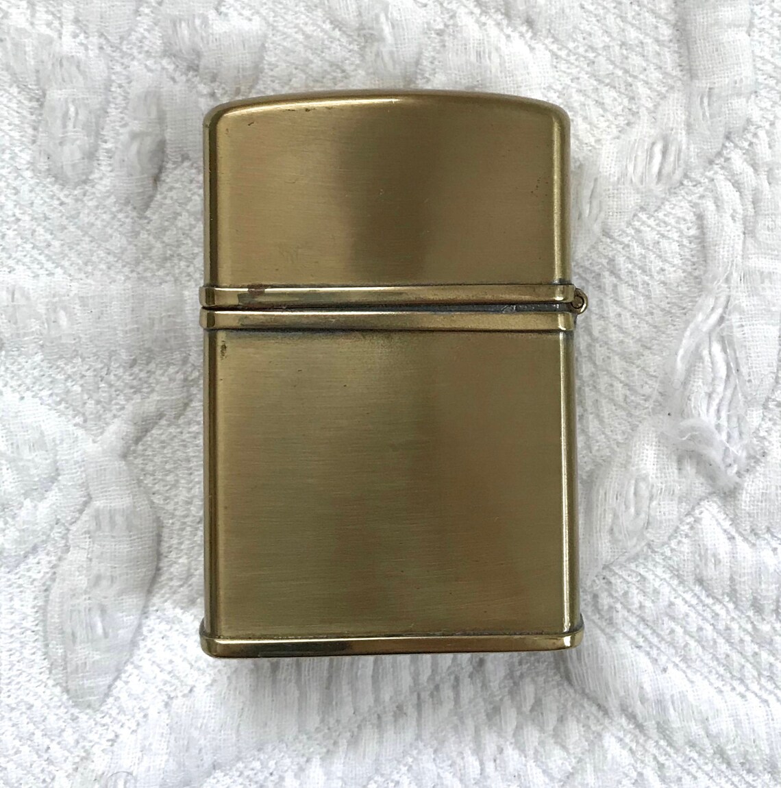 Lighter . Brushed Brass Lighter . Made in Japan . Brass Etsy