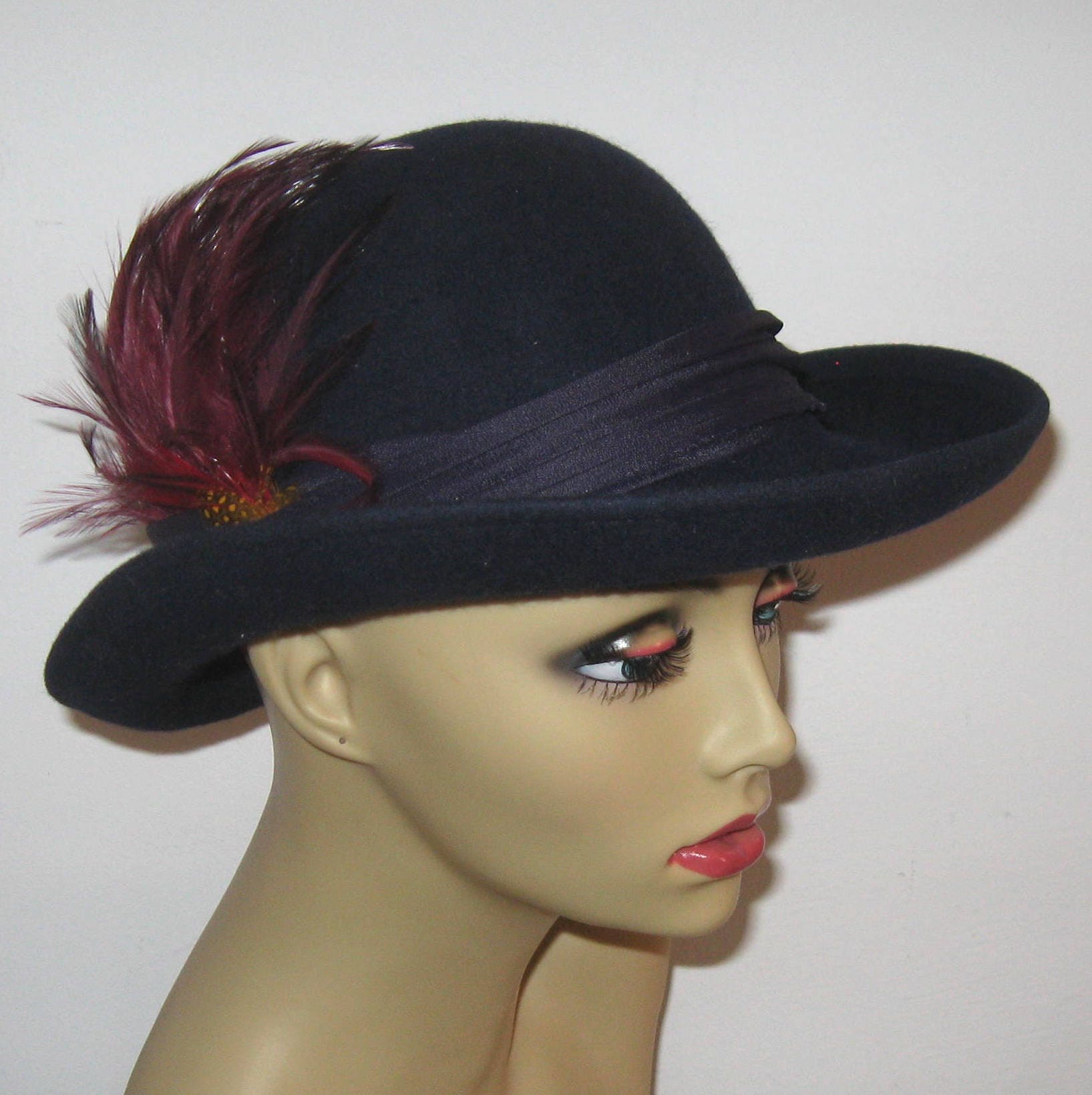 midnight blue hat