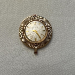 vintage Bulova pendant watch . Bulova