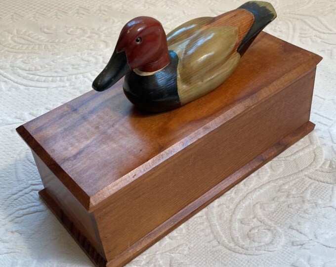 Wood Box . Duck Box. Wooden Duck Box . Country Box . Wood Box Etsy