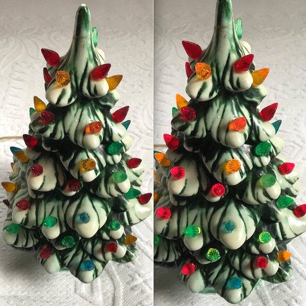 Ceramic Xmas Tree Etsy
