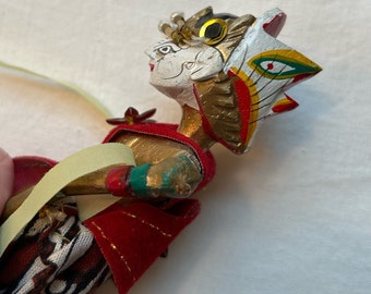 Wayang Golek finger puppet . Indonesian finger puppet . double face puppet