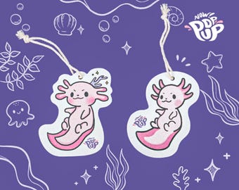 Set of 2 Axolotl Duo - Now Pop Up | Pop up Sponge | Kitchen Sponge | Cellulose Sponge | Dishwashing Sponge | Kitchen Scrubber | Eco Friendly