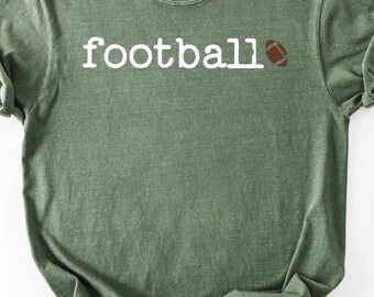 Comfort Colors® Football Shirt, Football TShirt, Gameday Shirt, Football Mom Dad Shirt, Football Season Tee, Matching Football Gameday Vibes