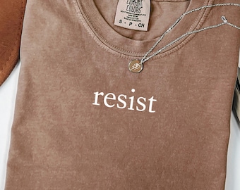 Camiseta Comfort Colors® de Resistencia, Protesta, Igualdad Feminista, Activismo, Black Lives Matter, Empoderamiento