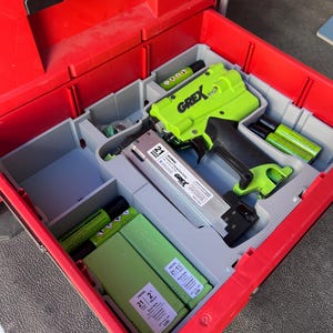 Milwaukee Packout insert for Grex cordless 21g nail gun