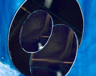 Oval Mirror, 7" to 8" High/Long, Custom Cut Replacement Mirror