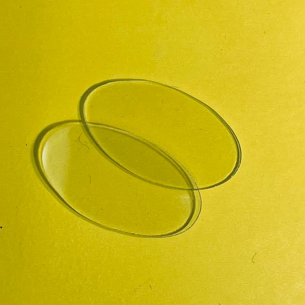 Replacement Glass for Oval Picture Frame Etsy