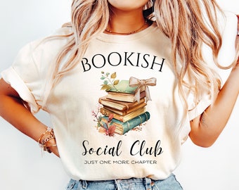 Book lover social club shirt PNG, Book lover PNG, Bookish social club PNG, Book lover shirt design, Fall png, coquette, bookish, social club