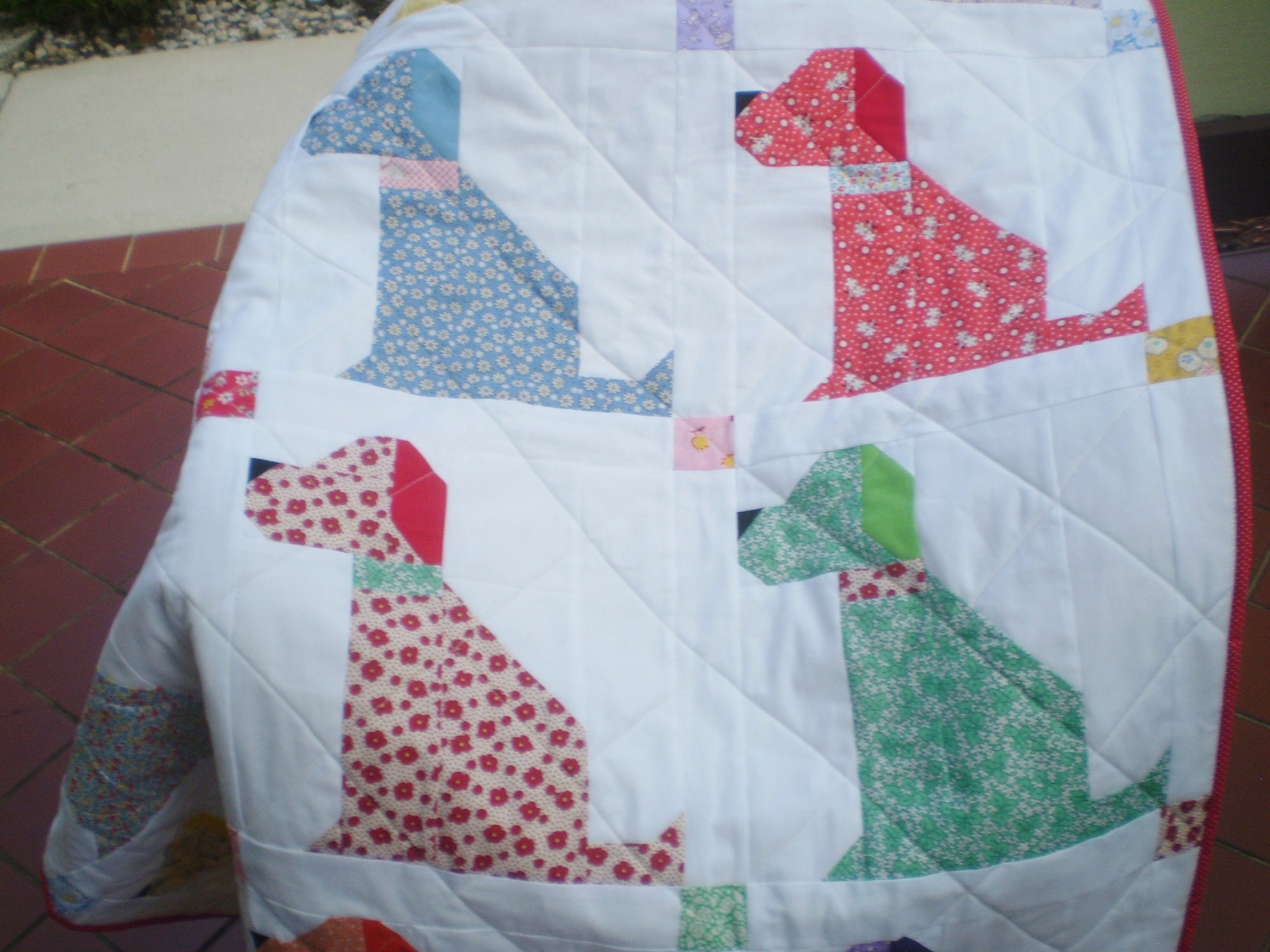 Vintage Baby Quilt Quilts for sale 1930s reproduction quilt Etsy