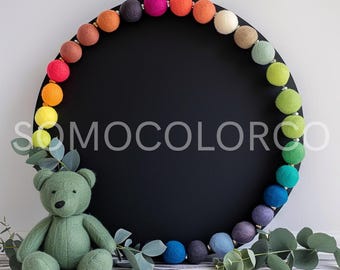 Regenbogen Neutral digitale Baby Ankündigung PNG |Individualisierbar mit Neugeborenen Details | Geburtsankündigung zum Ausdrucken |