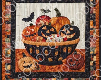 6 Gestepptes Halloween Candy Dish png, einfaches Bauernhaus, sofortiger Download, druckbar, Sublimation, Decoupage, Junk Journals. Ohne Muster