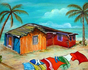 Ocean Art - Andros Island in the Bahamas - Wall Art - 8 X 10 Art Print