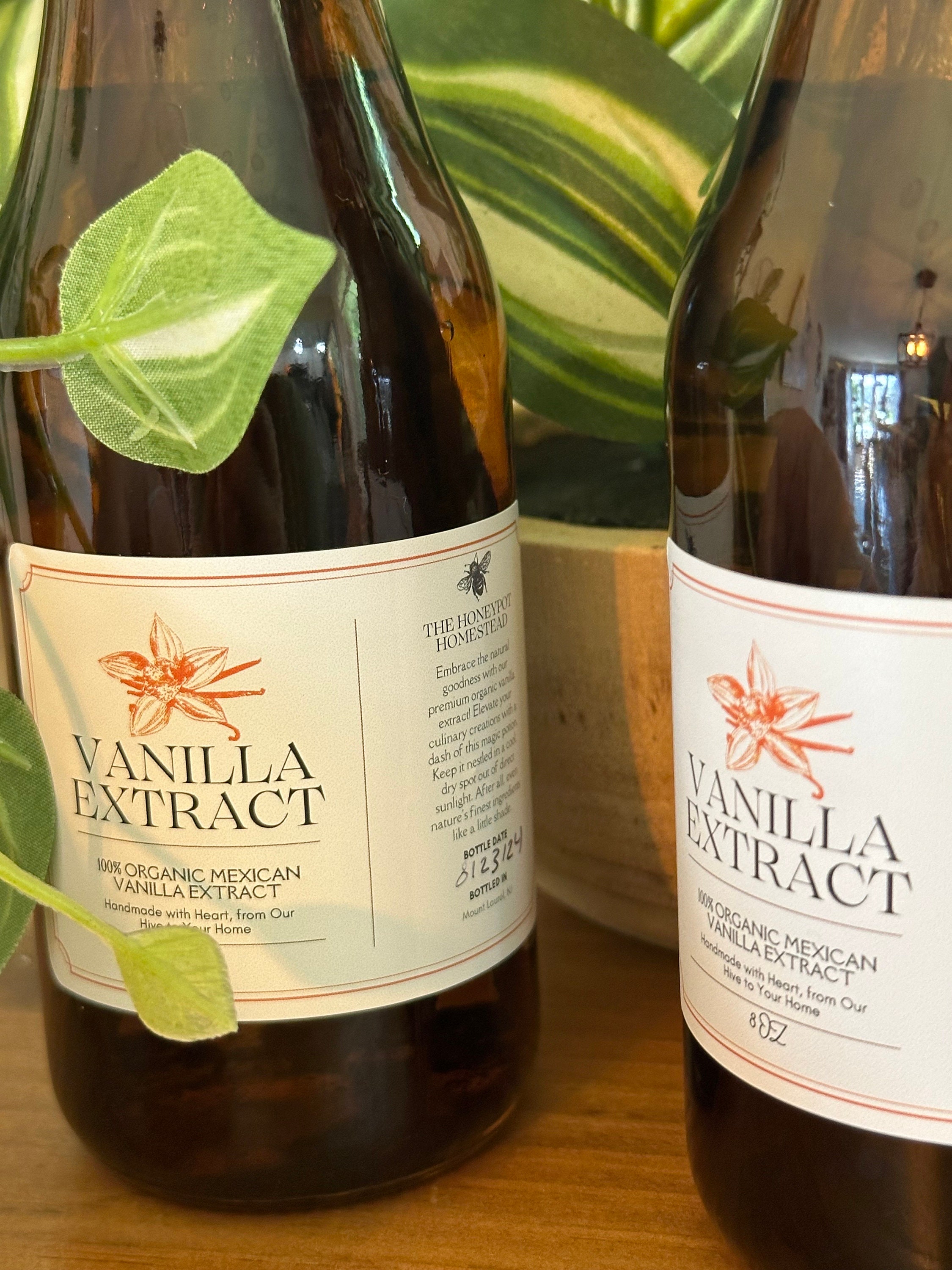 4 Bottles La Vencedora Mexican Pure Vanilla Extract 32 Oz Each - Exp. 05/2025