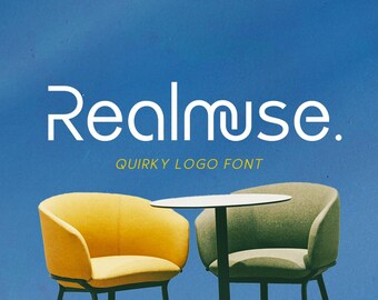 Realmuse - 風変わりなロゴフォント