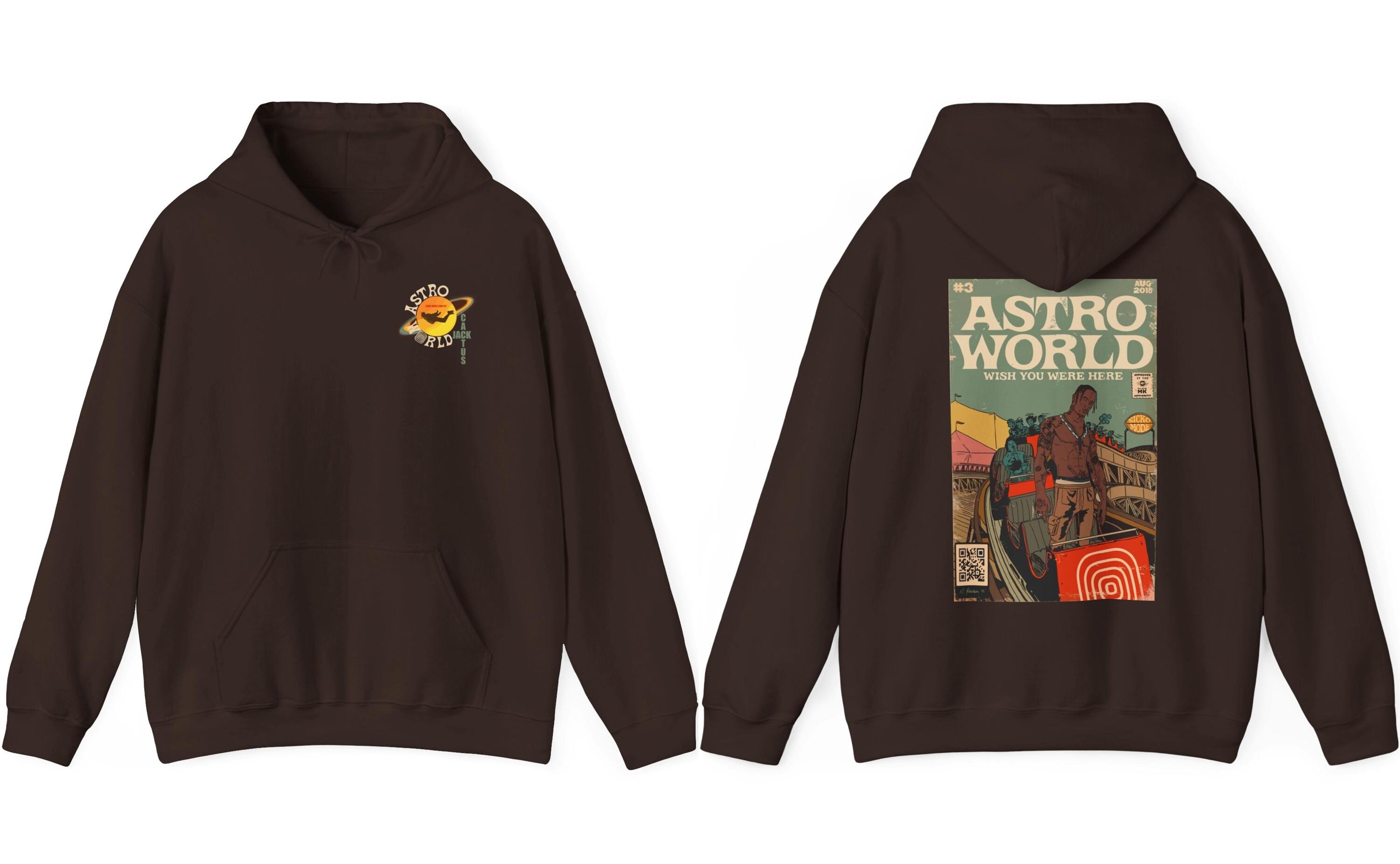 Travis Scott Hoodies Etsy UK