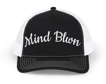 Casquette trucker noire MIND | Déposez 1 | Casquette streetwear snapback | Marque lifestyle | Casquette à logo graphique