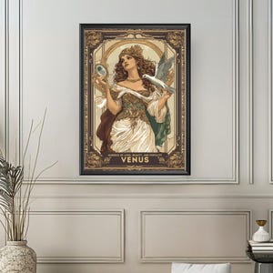 Venus Göttin Poster, römische Göttin Venus, Göttin der Liebe, Schönheit und Fruchtbarkeit, römische Mythologie, antike Kunst Roms Bild 6