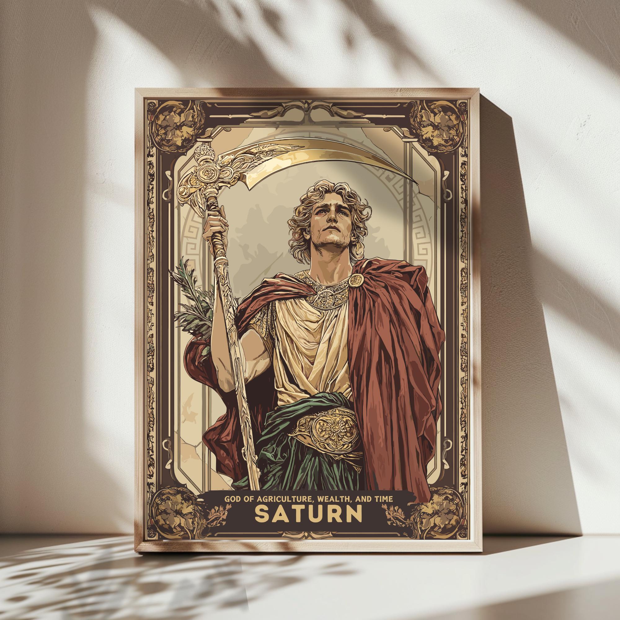 Saturn Roman God Of Agriculture