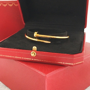 Vintage Juste un Clou bracelet 18k gold size:18