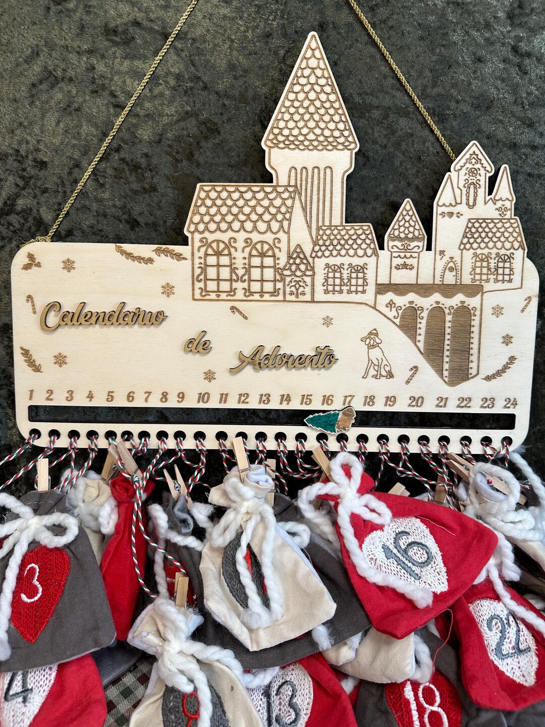 Magic Castle Advent Calendar - Etsy