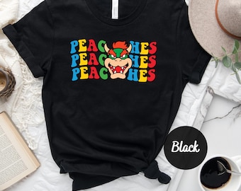 Nintendo Super Mario T-shirt Princess Peach Shirt Vintage Super Mario And Luigi Tee Mario Kid Shirt Nintendo Shirt Disneyland Vacation Trip