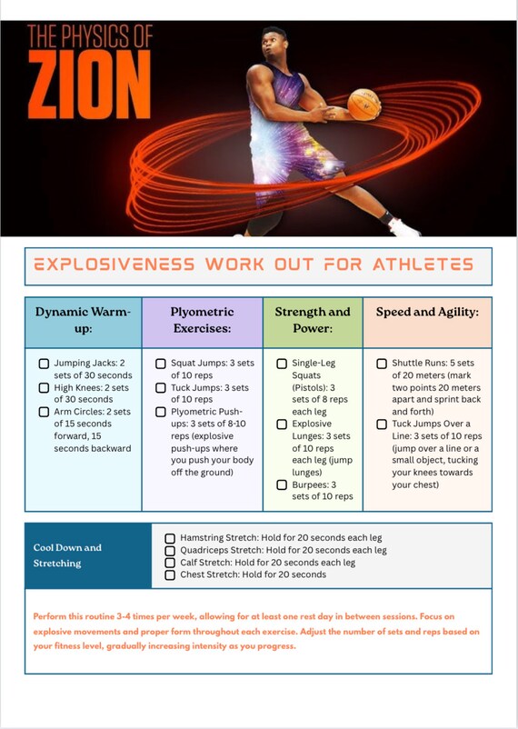 Workout Routine Leg Workouts For Basketball Players College