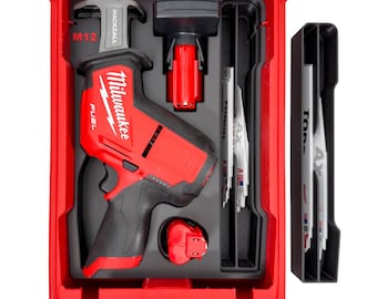 Inserto M12 Fuel Hackzall 2520-20 - Organizzatore di utensili Milwaukee PACKOUT