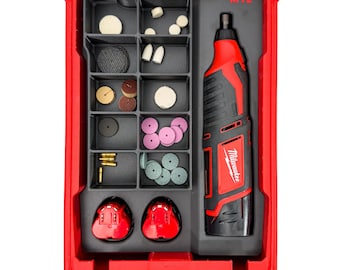 Inserto per utensile rotante M12 2460-20 - Organizzatore di utensili Milwaukee PACKOUT