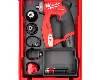 Inserto per cacciavite di installazione M12 2505-20 - Organizzatore di utensili Milwaukee PACKOUT