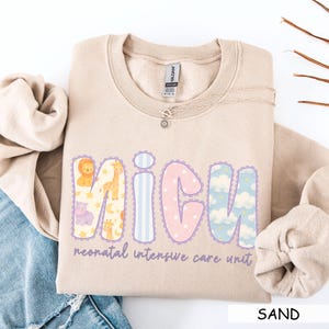 NICU Nurse Sweatshirt, Neonatal Nurse Crewneck Gildan 18000, Nurse Week Gift, Pediatric Nurse Sweatshirt, Nurse Graduate Gift