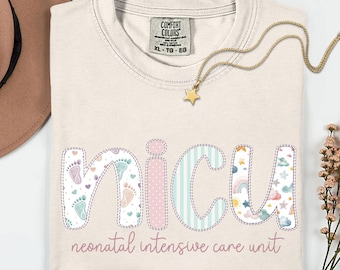 NICU Nurse Shirt, Comfort Colors NICU Nurse TShirt , Neonatal NICU Nurse Gift, Baby Nurse Tee, New Nicu Crew Shirt, Nurse Appreciation Shirt