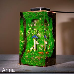 M@ster Sword - Legend of Zelda resin night light - gift for him, Epoxy Game Gifts For him