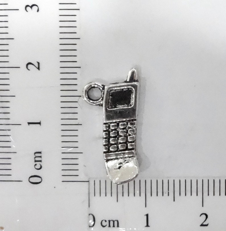 50 Bulk Cell Phone Charms 19x10mm ITEMY11 Etsy
