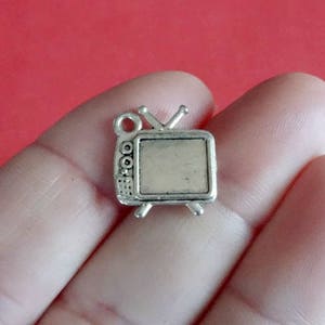 10 Charms, Televisión, Charms de TV (doble cara) 15 x 13 mm SH236