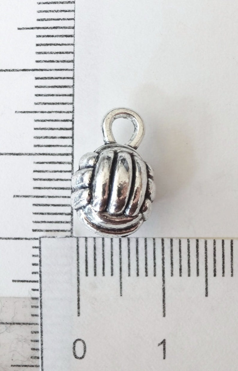 20 BULK Volleyball 3D Charms 15x9x2mm Hole 4mm Etsy