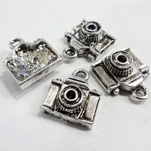 10 Charms, Camera Charms 14x12.5x5mm ITEM:BU14 image 2