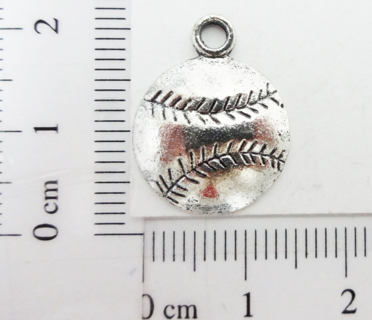 50 BULK Baseball/Softball Charms 18x15x3.5mm ITEMH8 Etsy