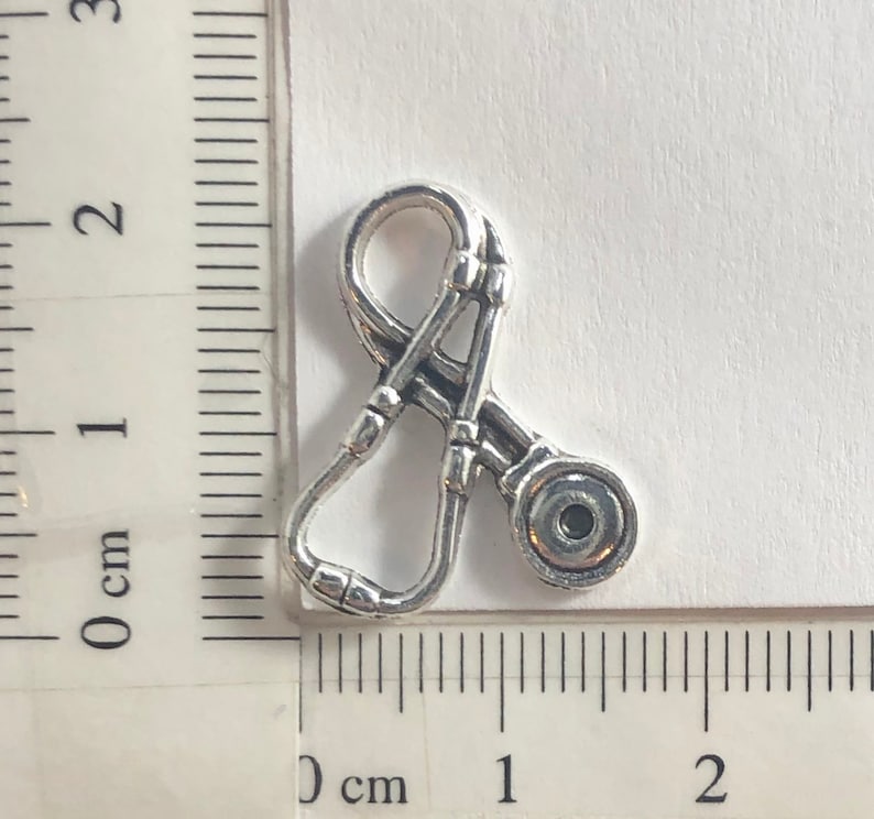 50 Bulk Stethoscope Doctor Nurse Medical Charms Etsy