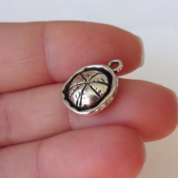 10 Charms, Sailor, Hat, Military, Charms 17x14x5mm, Hole 2mm ITEM:F24