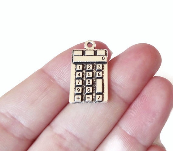 Mini Calculator Charm