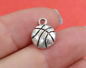 10 Charms, Basketball Charms 14x11mm ITEM:H3