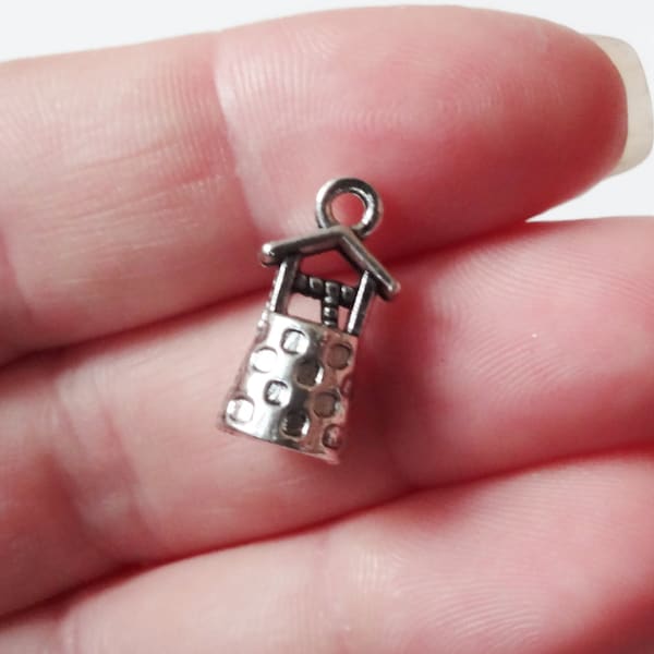 10 Charms, "Wishing Well" Charms (3D) 17x9x8mm  ITEM:BF9