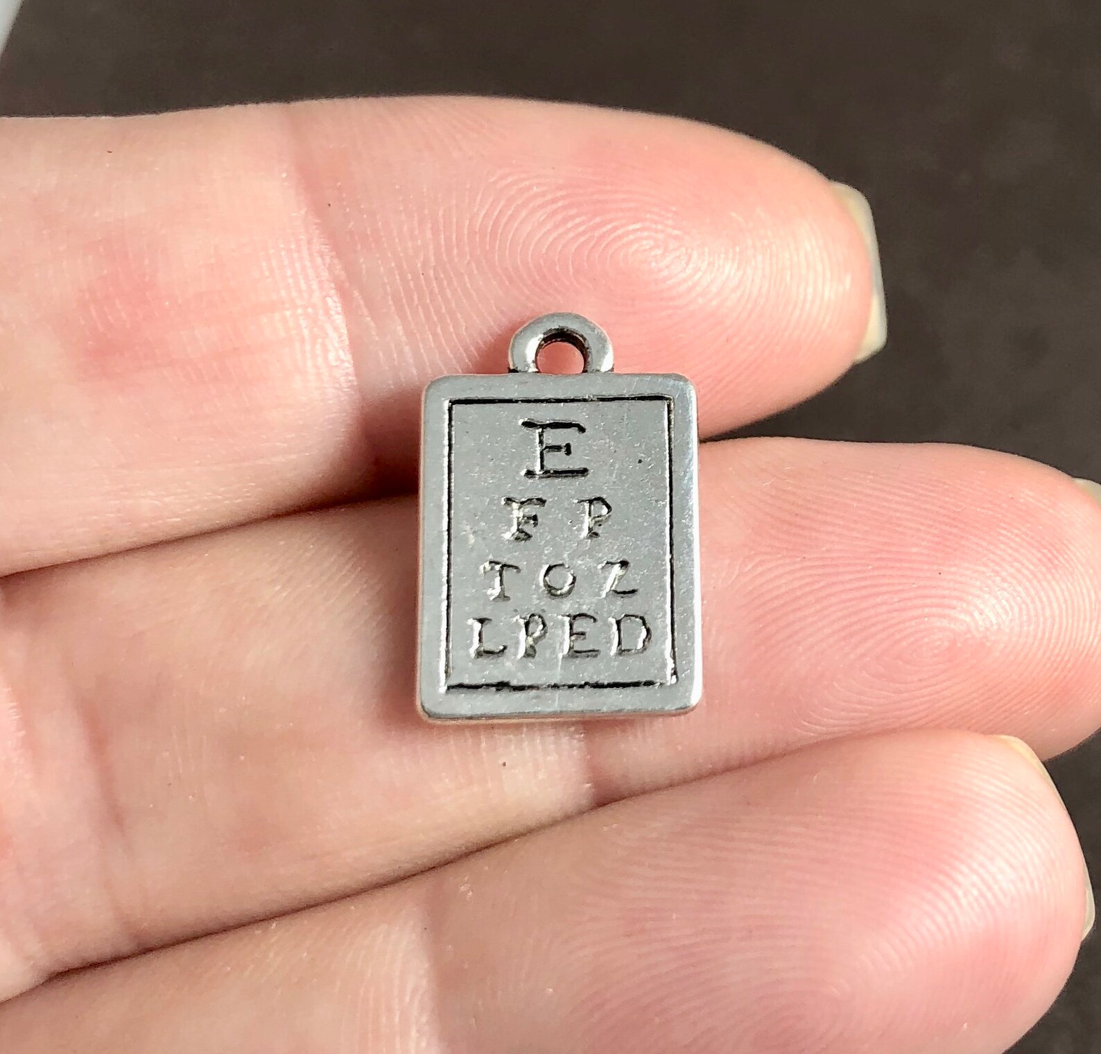 10 Medical Eye Exam Chart One sided 17x11x1 3mm Etsy