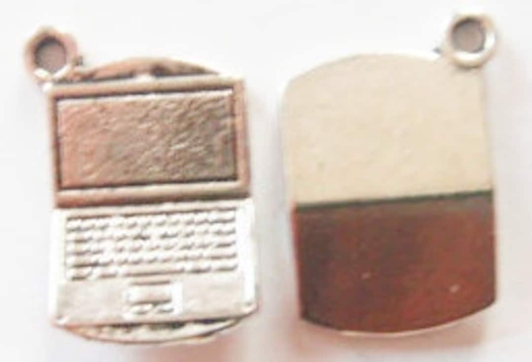 10 or 50 Charms, Laptop, Computer, Charm 22x14mm ITEM:Y9 - Etsy