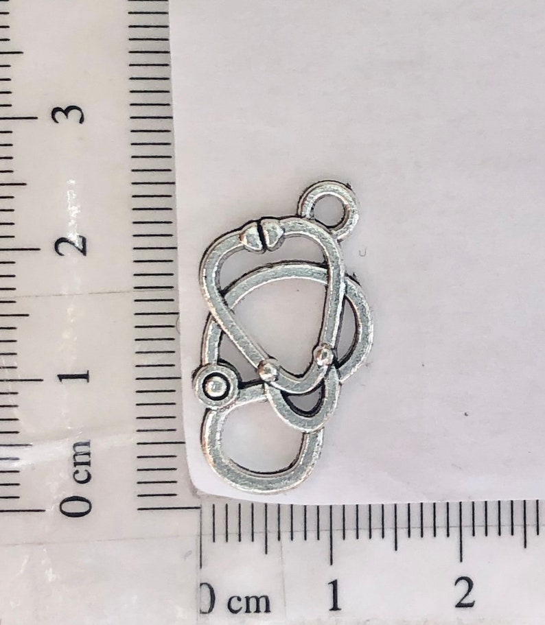 50 Bulk Stethoscope Doctor Nurse Medical Charms Etsy