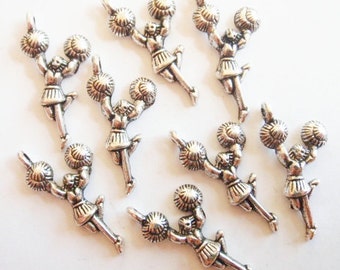 10 Cheerleader Charms 29x14mm ITEM:K21