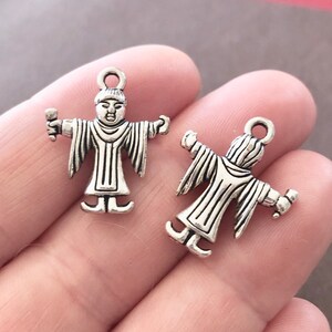 WYSIWYG 2pcs 58x48mm Antique Silver Color Witch Charms For Jewelry Mak –  bearjewelry