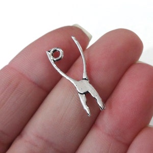 50 Charms, Plier, Tool, Charm 24x10x1.5mm hole 2mm ITEM:AU18