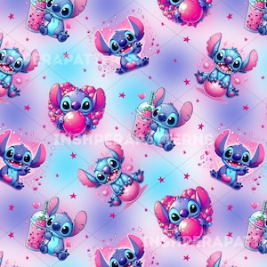 Digital stitch seamless pattern, Sublimation fabricfile, Summer Seamless Pattern Stitch Luau Digital Pattern, instant Download, Scrapbooking